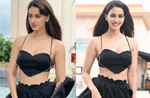 Disha Patani struggles to keep her skirt from flying, boldly shares Pic of risque moment